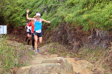 Rosalia divide o tempo entre os treinos e o trabalho. Foto: Alexandre Koda/ webrun.com.br