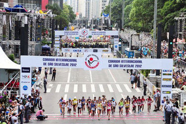 A tradicional Corrida de São Silvestre inspirou longa-metragem da cineasta Lina Chamie- Foto: Marcelo Ferrelli / Gazeta Press