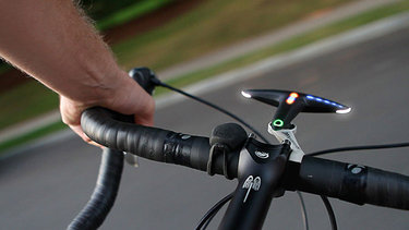 Luzes alertam ciclista e mostram caminho mais seguro. Foto: Divulgação/ YankoDesign