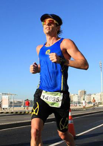 Economista, Henrique Villela, mudou sua rotina para treinar para a Up Hill, em novembro. Foto: Divulgação/ Mizuno