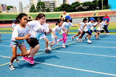 São Silvestre abre corrida para crianças, de 6 a 15 anos. Foto: Sergio Barzaghi/ Gazeta Press