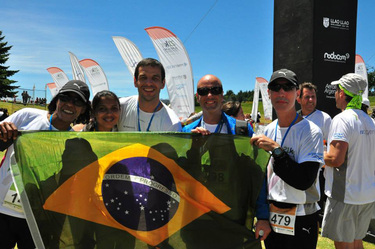 50 representantes do Brasil marcaram presença na Meia Maratona Llao Llao de Bariloche. Foto: Divulgação
