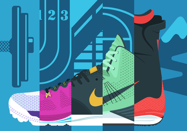 Sistema de amortecimento Lunarlon completa cinco anos e hoje está presente em diversos tênis da Nike - Foto: Divulgação/ Nike