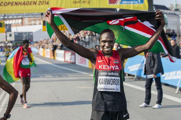 Geoffrey Kipsang ficou próximo de bater o recorde mundial. Foto: Divulgação.
