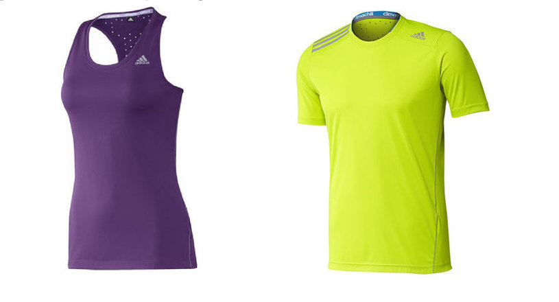 Regata R$99,90 e Camiseta R$149,90. Foto: Divulgação/Adidas.