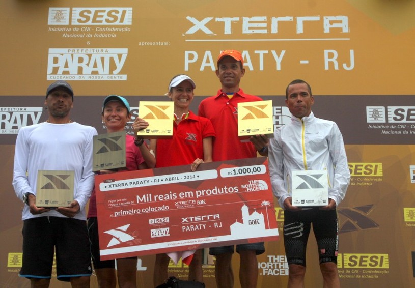 Os ganhadores do The North Face Endurance 50k Foto: Christina Volpe/ Webrun