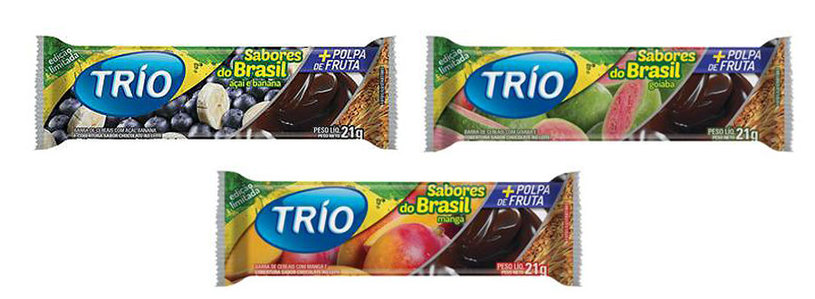 As barras tem apenas 72 calorias Foto: Divulgação