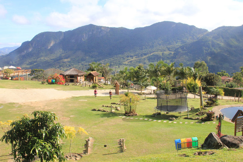 Os participantes contaram com uma bela paisagem. Foto: Camila Pissolito