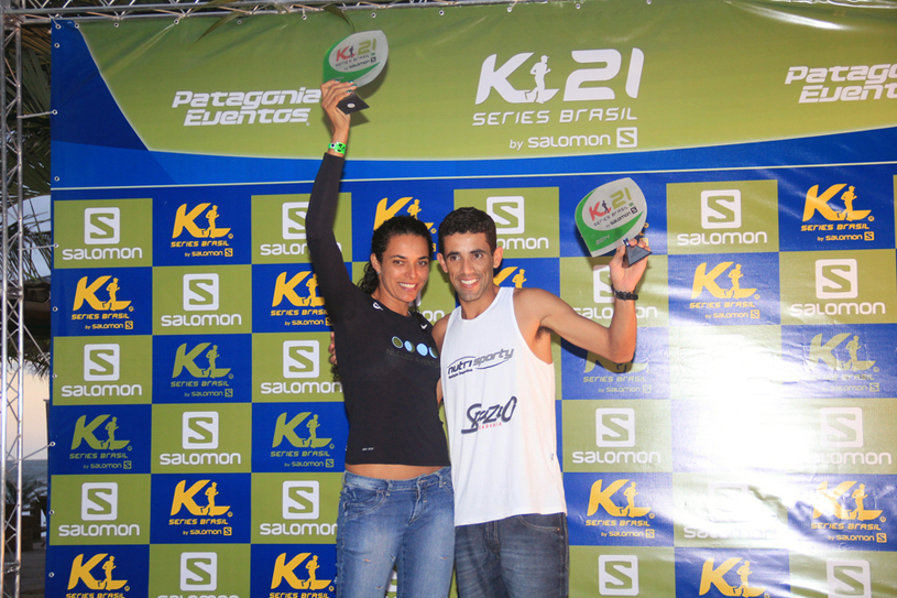 Cilene e Michael são os primeiros campeões da K21 Maresias. 