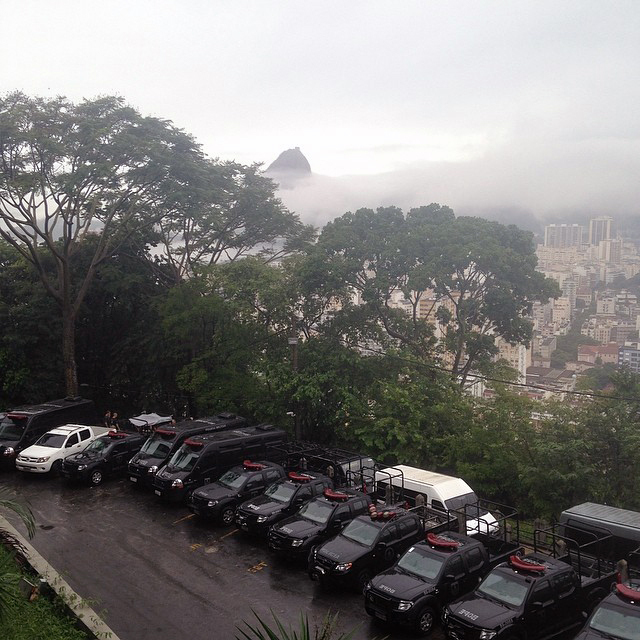 A prova sairá do pátio de viaturas do Batalhão. Foto: divulgação