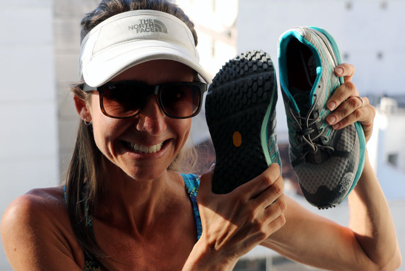 O novo queridinho de Rosalia é o Ultra Trail da marca The North Face Foto: Arquivo pessoal
