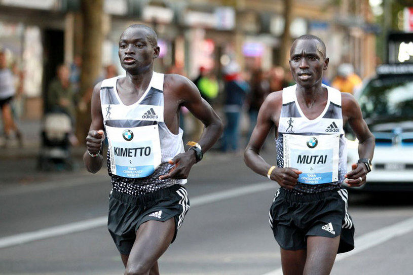Mutai fez em 02h03min13, segunda melhor marca de todos os tempos. Foto: SCC EVENTS/PHOTORUN 