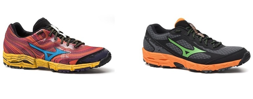 Kazan e Kien (respectivamente) são os novos modelos. Foto: Divulgação Mizuno