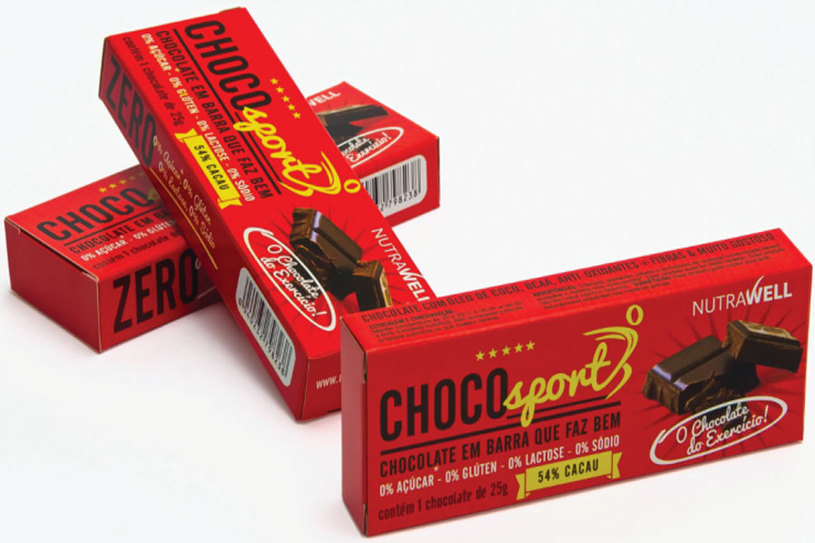 O chocolate amargo contribui para a liberação de endorfinas. Foto: Divulgação Nutrawell.