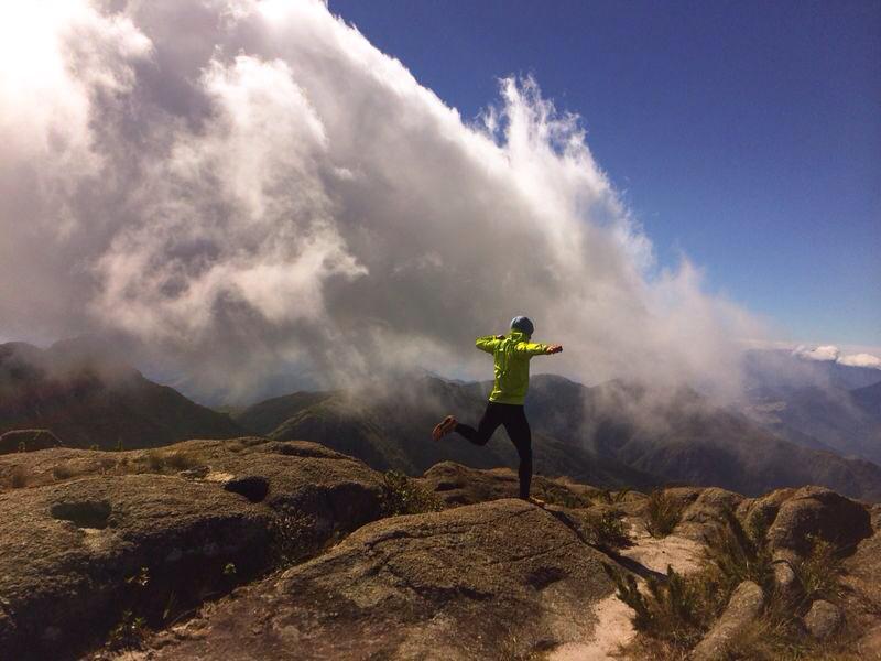 O atleta treina o clube trail da TNF. Foto: Arquivo Pessoal