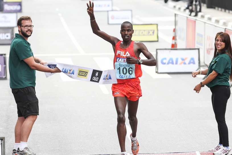 Stanley Koech, do Quênia, terceiro colocado em 2013. Foto: djalma_vassao