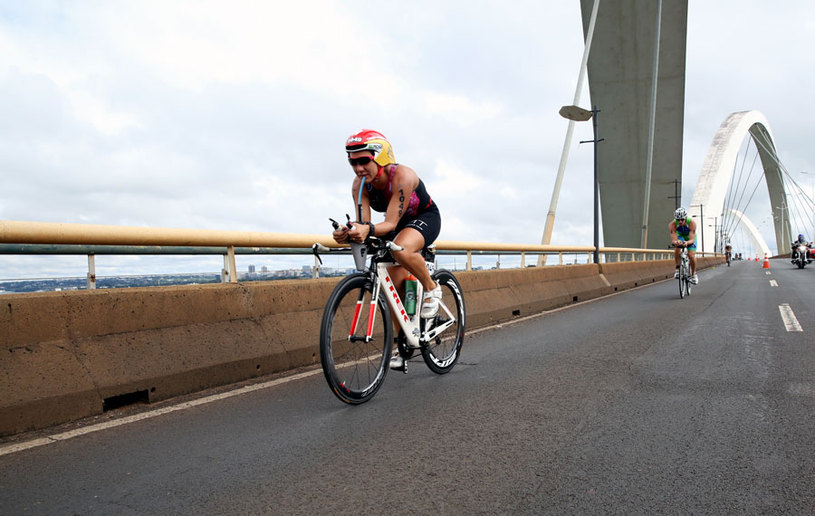 Rosecler conquistou a vaga para Kona em seu primeiro Ironman Foto: Webrun