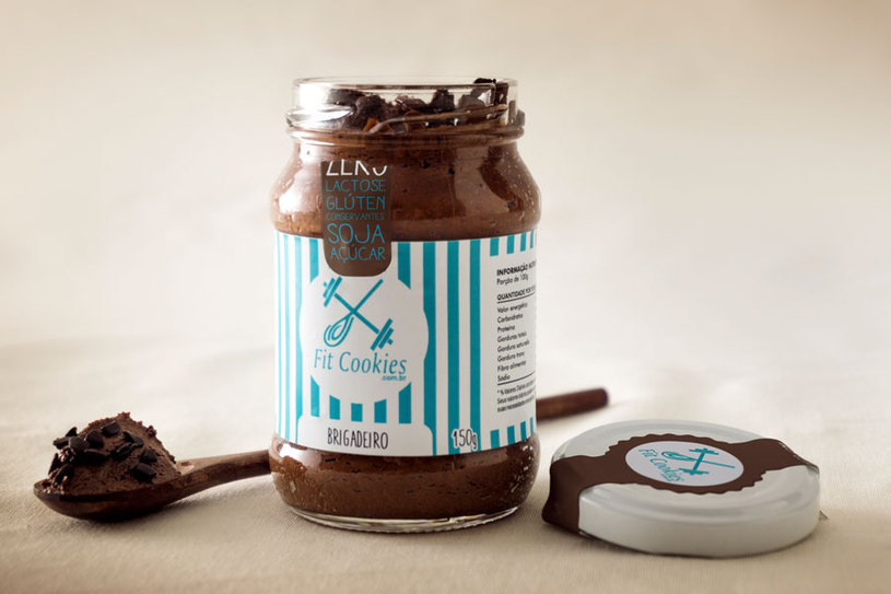 Atualmente, a Fit Cookies possui massas de cookies; doces proteicos como brigadeiro e beijinho entre outros Foto: Divulgação