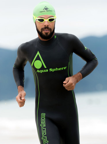 Chicão foi o melhor atleta na natação no Ironman 2014, e é patrocinado pela marcaFoto; Divulgação