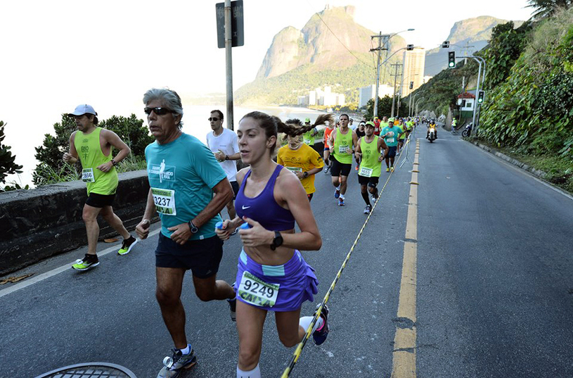 A corrida mudou a vida da dentista, hoje ela participa de diversas Maratonas  Foto: Arquivo pessoal