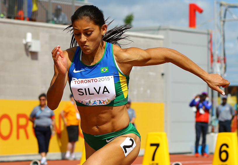 Ana Claudia promete duelar com a compatriota Rosângela. Foto: Rodolfo Buhrer/ Ia Imagem/ Fotoarena