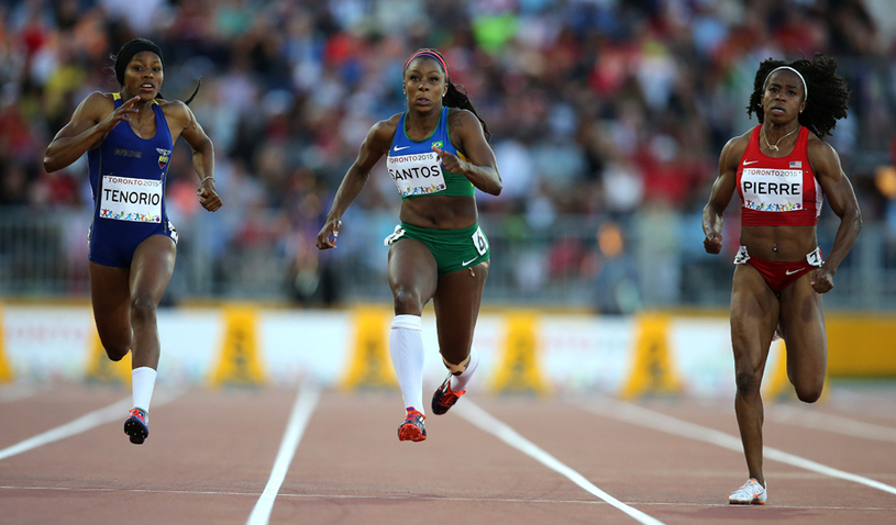 Rosangela não se conformou com seu resultado. Foto: Rodolfo Buhrer/ la Imagem/ Fotoarena