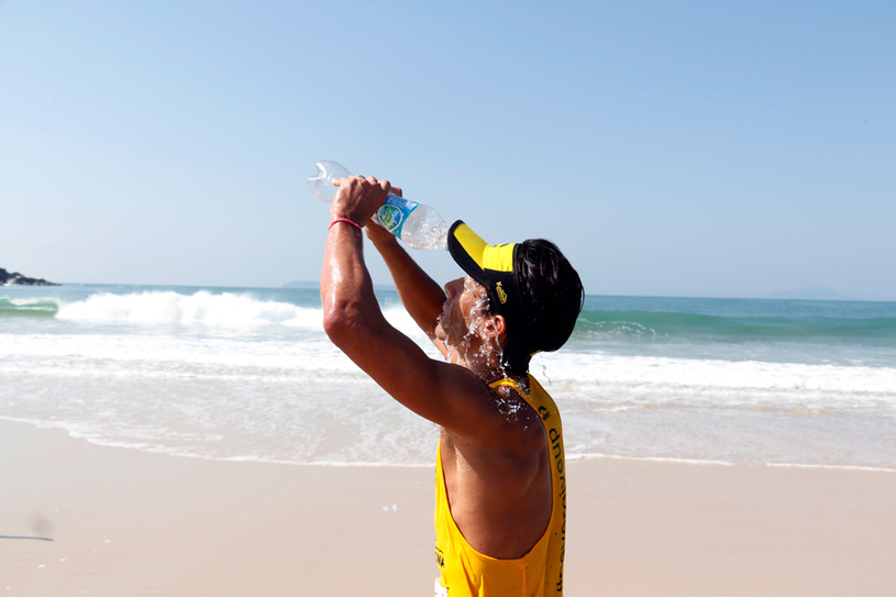 O Rei de Bombinhas sofreu bastante na prova. Foto: Alexandre Koda/ Webrun
