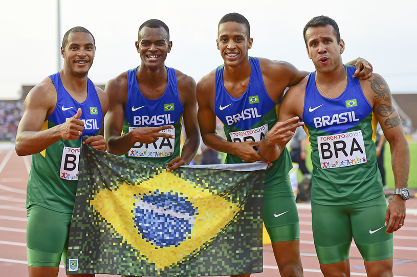 O Brasil segue para a China com uma equipe mesclada Foto: Wagner Carmo/CBAt