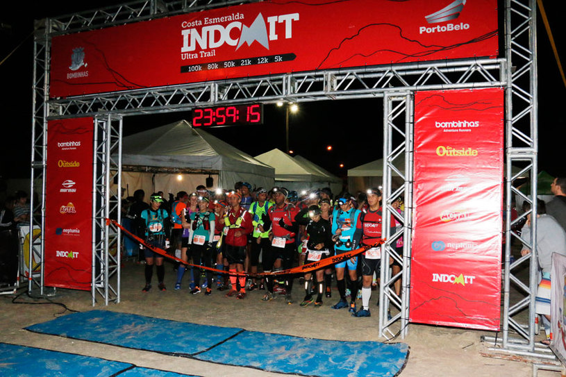 A prova de 100 km teve 200 inscritos. Foto: Alexandre Koda/ Webrun