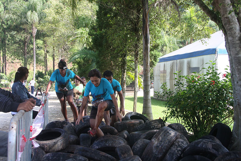Prova inclui obstáculos diferentes com graus de dificuldade variados. Foto: Christina Volpe/Webrun