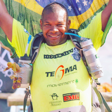 Carlos une a paixão pela corrida com a solidariedade. Foto: arquivo pessoal