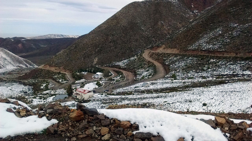 Refúgio de Montanha onde será montado um posto de abastecimento. Foto: divulgação