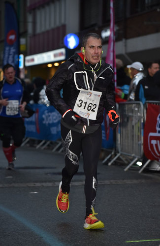 Gabriel Ganme terminou a meia maratona em 2h24. Foto: arquivo pessoal