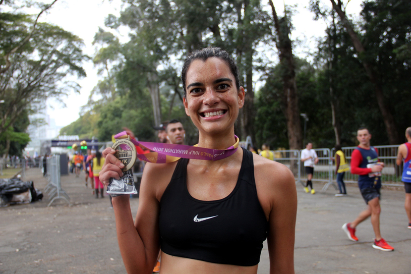 Mariana tinha a prova como foco de seu treinamento Foto: Christina Volpe/Webrun