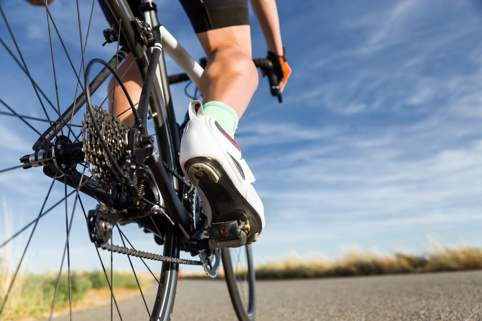 Pedale com mais eficiência usando a sapatilha Foto: nenetus./Fotolia