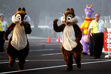 A Maratona da Disney é uma grande festa para os corredores (foto: Fernanda Paradizo/ www.webrun.com.br)