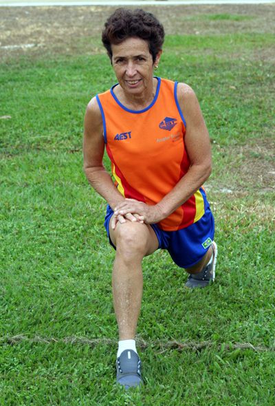 Maria corre diversas provas de longa distância (foto: Divulgação/ Pauta Livre)