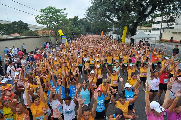 Mulher participaram em peso ontem na Corrida Vênus (foto: Ignacio Aronovich)