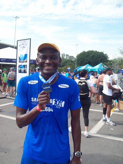 Diop se tornou corredor após assistir a Maratona de Nova York (foto: Monique Barleben/www.webrun.com.br)