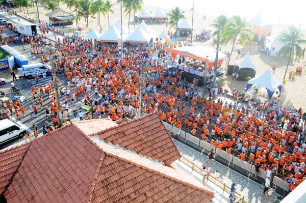 A corrida reuniu cerca de cinco mil pessoas (foto: Divulgação)