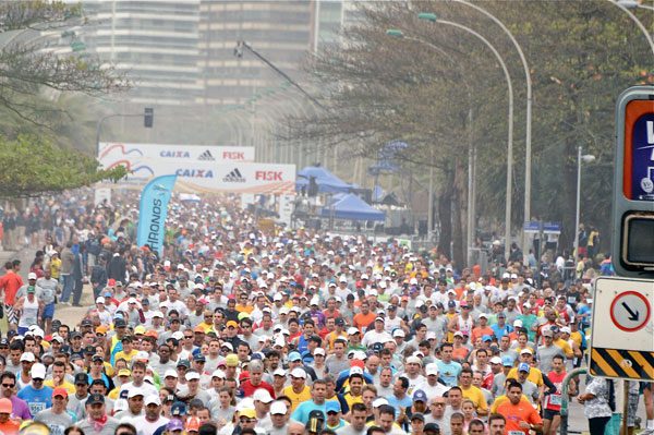 A largada e chegada seria no Monumento dos Pracinhas (foto: Sérgio Shibuya/ ZDL)