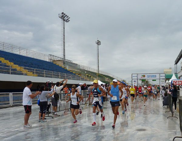 Largada e chegada foram na Passarela do Samba (foto: Renata S. Bastos /Divulgação)