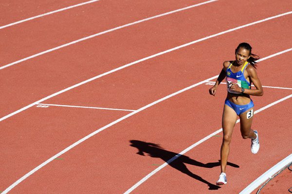 Brasileira apertou passada aos 20 minutos de prova (foto: Jefferson Bernardes/ VIPCOMM)