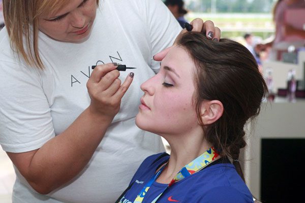 Antes e depois da prova as mulheres puderam aproveitar os mimos exclusivos da Vênuss (foto: Bruno Guerreiro/ Divulgação)