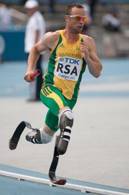 Pistorius está quebrando barreiras entre o esporte e o esporte paraolímpico (foto: Erik van Leeuwen/ Licença Creative Commons)