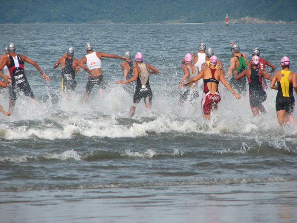Natação do simulado acontecerá em águas abertas (foto: )