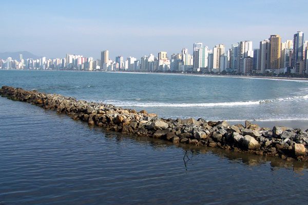 Meia em Balneário Camboriú proporciona bela vista (foto: Andréia Bohner/ Licença Creative Commons)