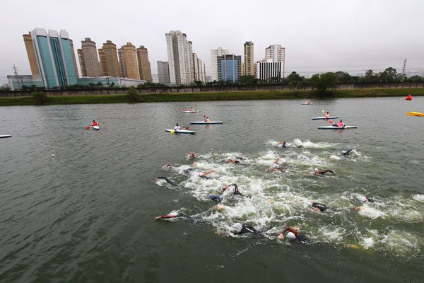 A natação será disputada na Raia Olímpica (foto: João Pires/ Foto Jump)