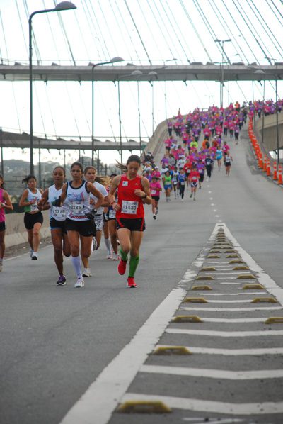 A largada da corrida WRun será na Ponte Estaiada (foto: Marcelo Machado/www.webrun.com.br)