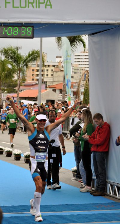 Adriano Bastos agora se prepara para a Maratona do Rio (foto: Renata S. Bastos/ Divulgação)